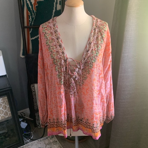 Camilla Tops - Camilla silk blouse